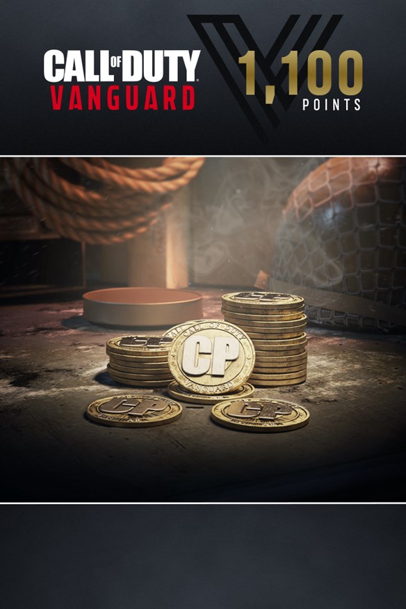 1,100 Call of Duty: Vanguard Points Xbox Series X|S and Xbox One cover art