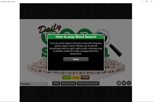 Daily Word Search Future screenshot 3