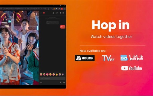 Hop in: Watch Videos Together