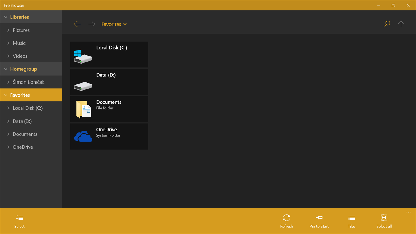 #3. File Browser (Windows) 由: Neme
