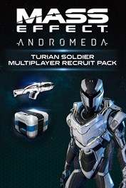 Mass Effect™: Andromeda – Turian Soldier Multiplayer Recruit-pakke