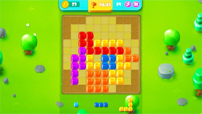 1010 Jungle Blocks 🕹️ Play on Play123