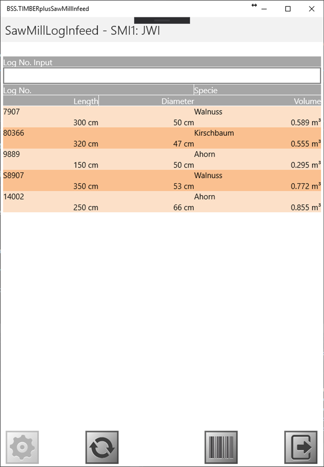 BSS.TIMBERplusSawMillInfeed (Windows) 由: BSS Business Software Solutions GmbH