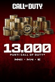 13.000 Punti per Modern Warfare® III o Call of Duty®: Warzone™