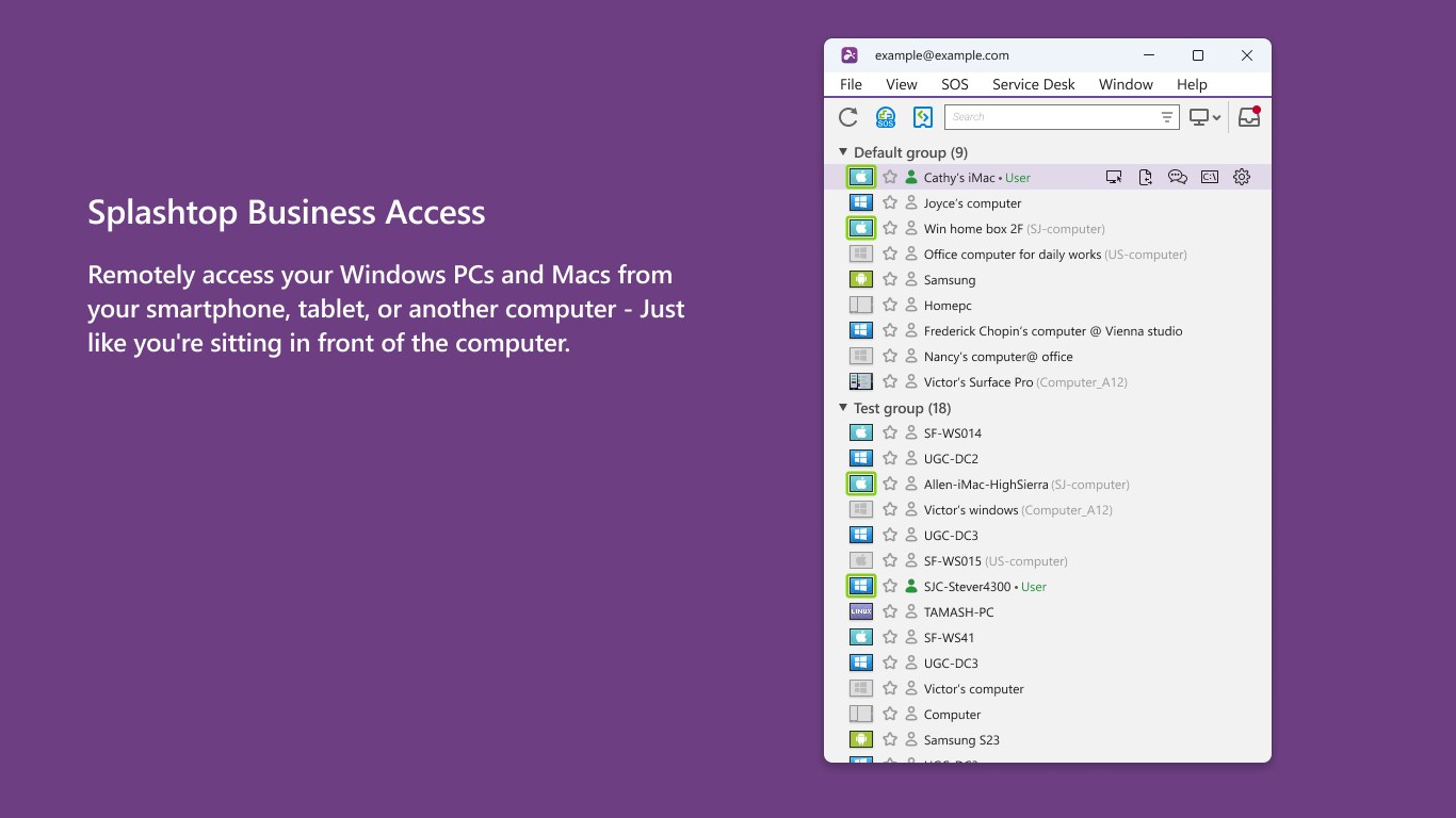 【图】Splashtop Business – Secure Remote Access and Support(截图1)