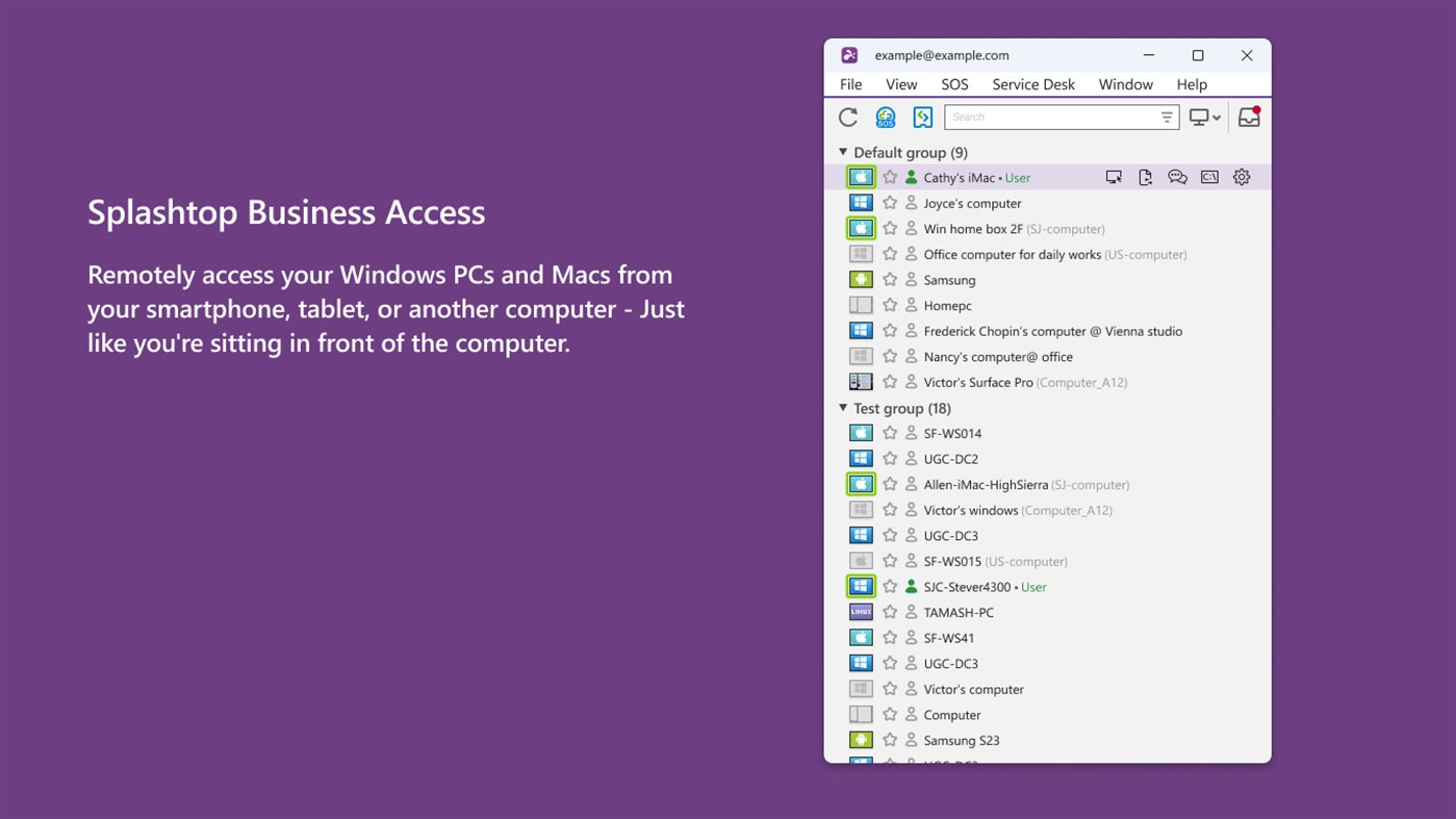 #1. Splashtop Business – Secure Remote Access and Support (Windows) 由: Splashtop Inc.