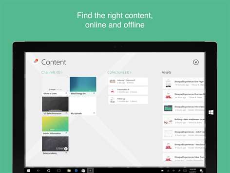 Showpad Screenshots 1