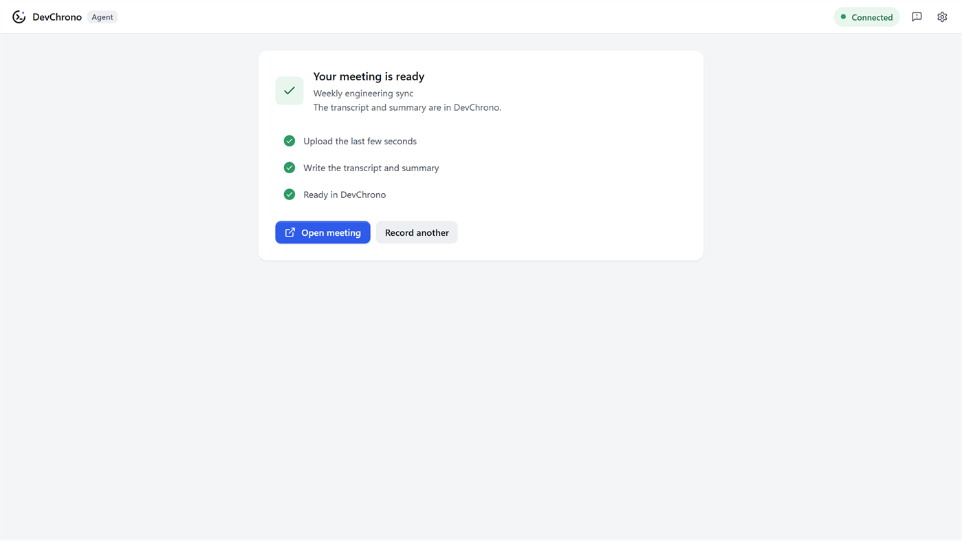 #5. DevChrono Agent (Windows) Von: Ezzdin Atef