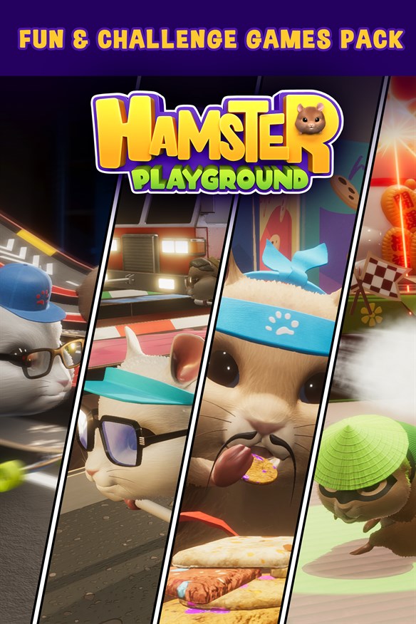 Hamster Playground - Fun & Challenge Games Pack Xbox Series X|S and Xbox One cover art