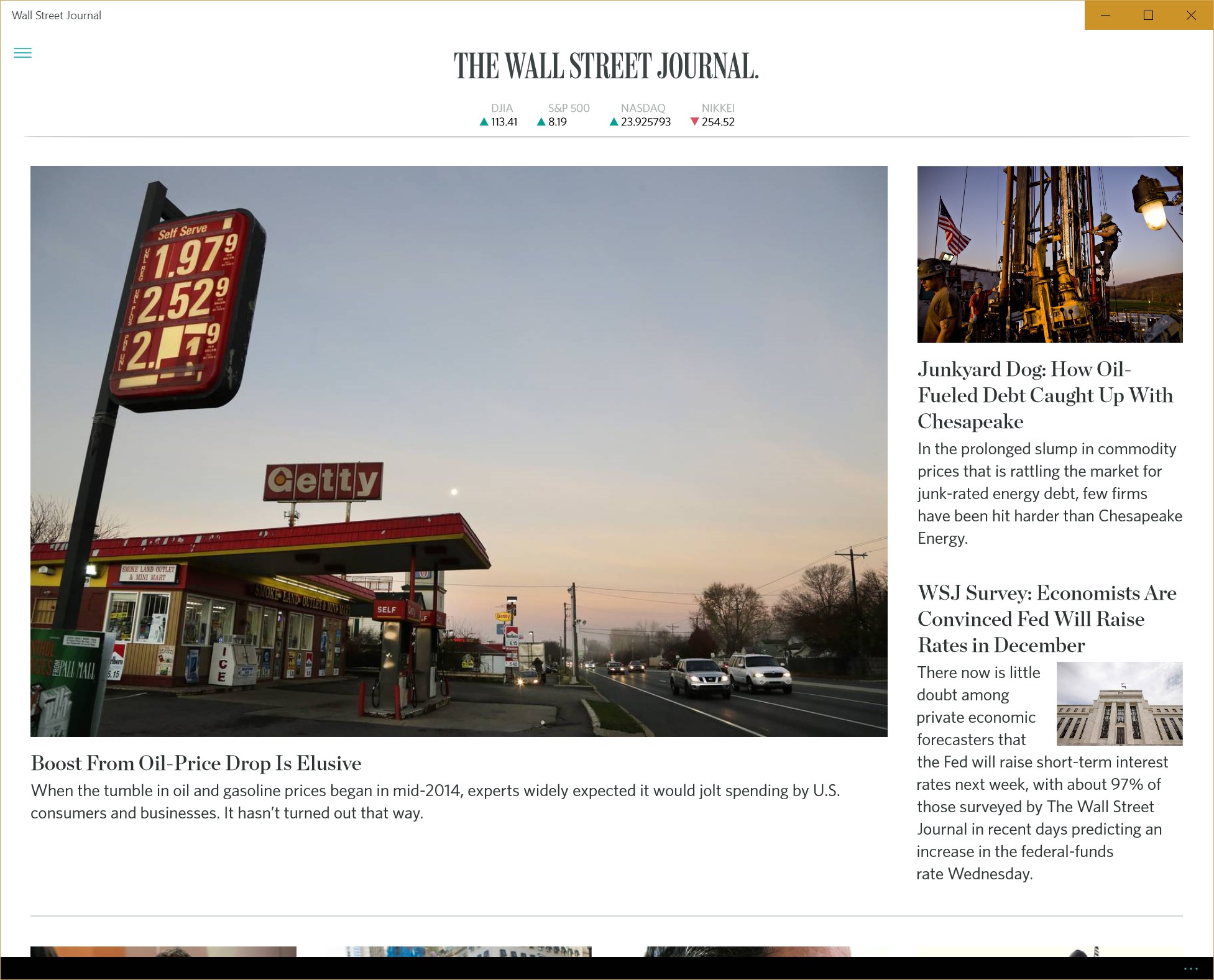 The Wall Street Journal. for Windows 10