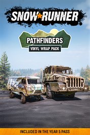 SnowRunner – Pathfinders Vinyl Wrap Pack