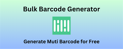 Batch Barcode Generator marquee promo image