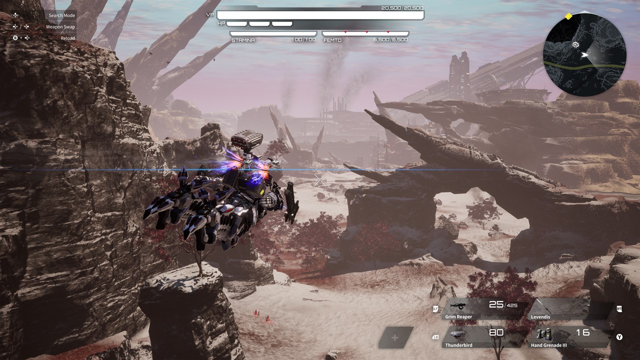Daemon X Machina: Titanic Scion Demo screenshot 1