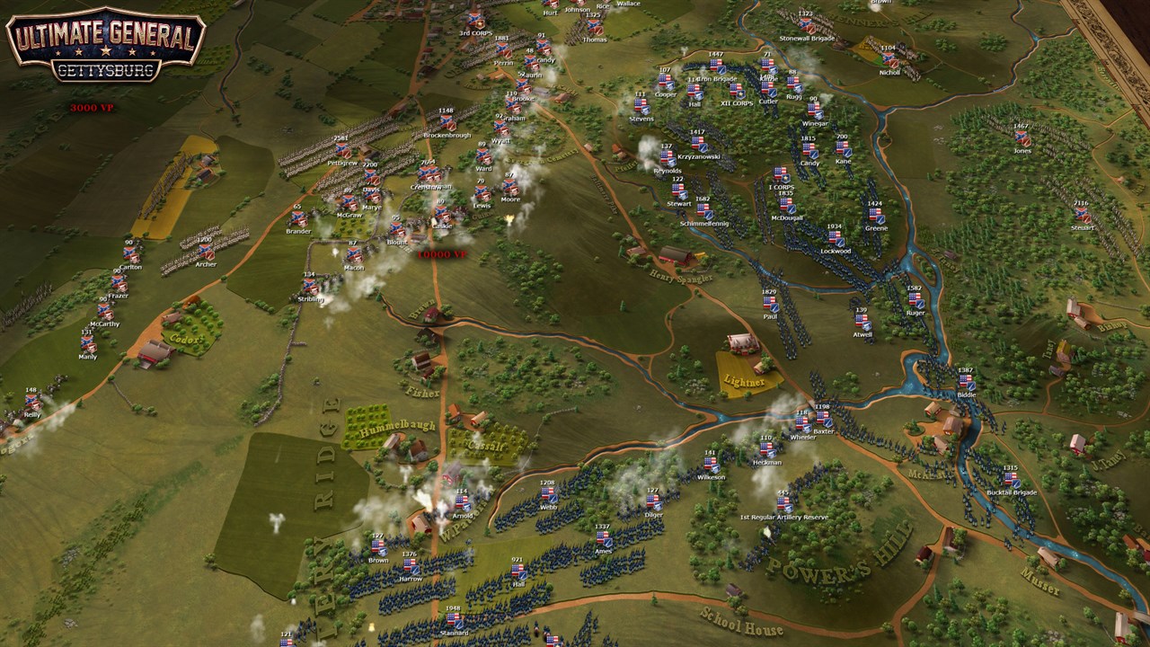 Ultimate General: Gettysburg screenshot 1