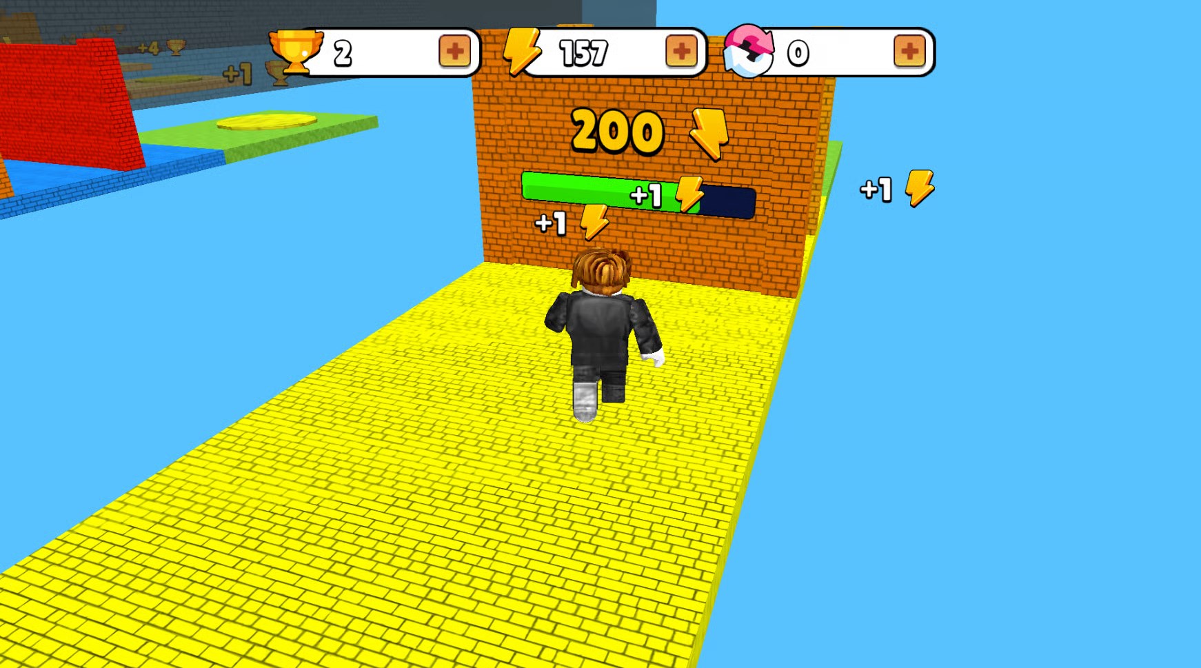 Obby: Click and Grow screenshot