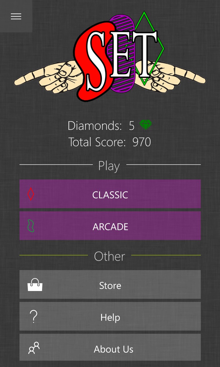 SET Card game for Windows 10
