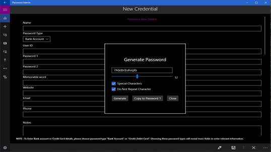 Password Admin screenshot 3
