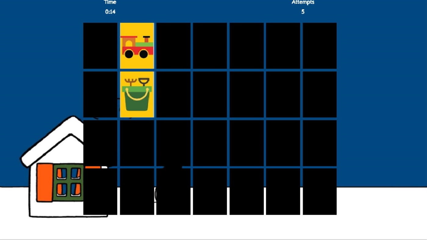 #4. Children Toys Memory Game (Windows) 由: Khaoula Errami