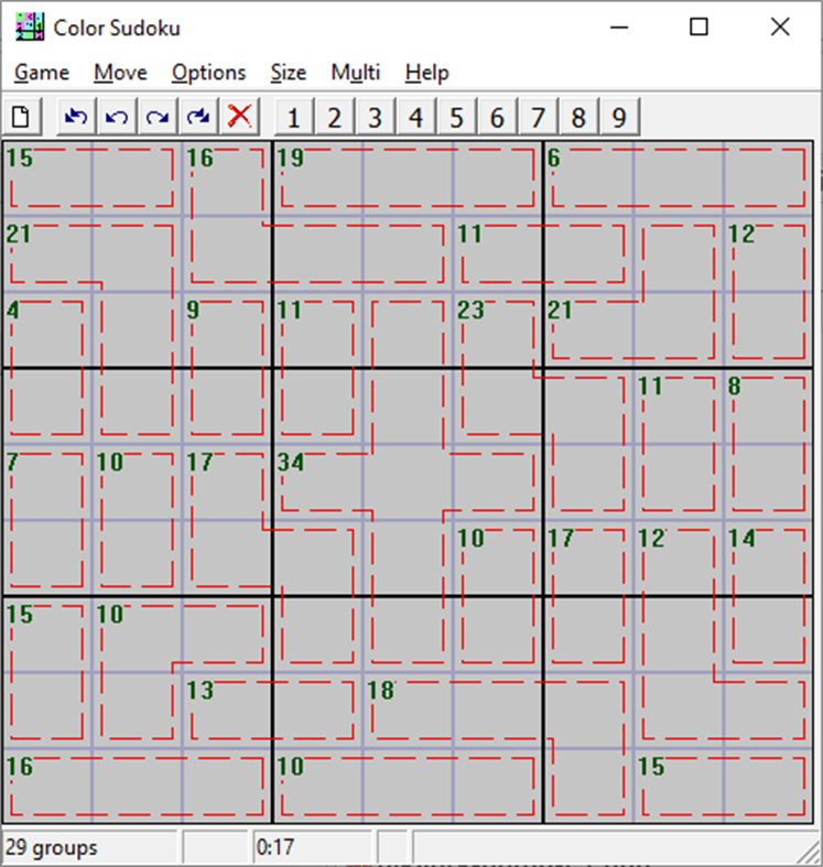#3. Colour Sudoku (Windows) 来自: Petr Lastovicka