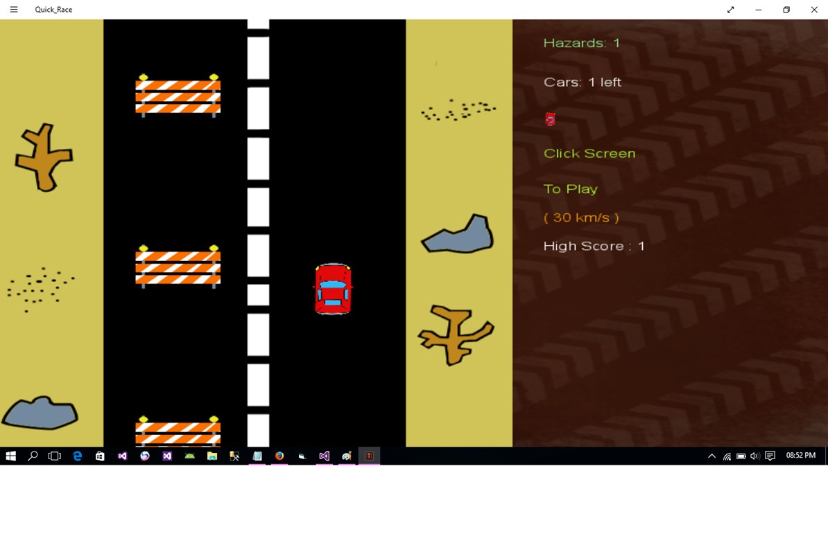 #4. Quick Race (Windows) 由: Jasdeep