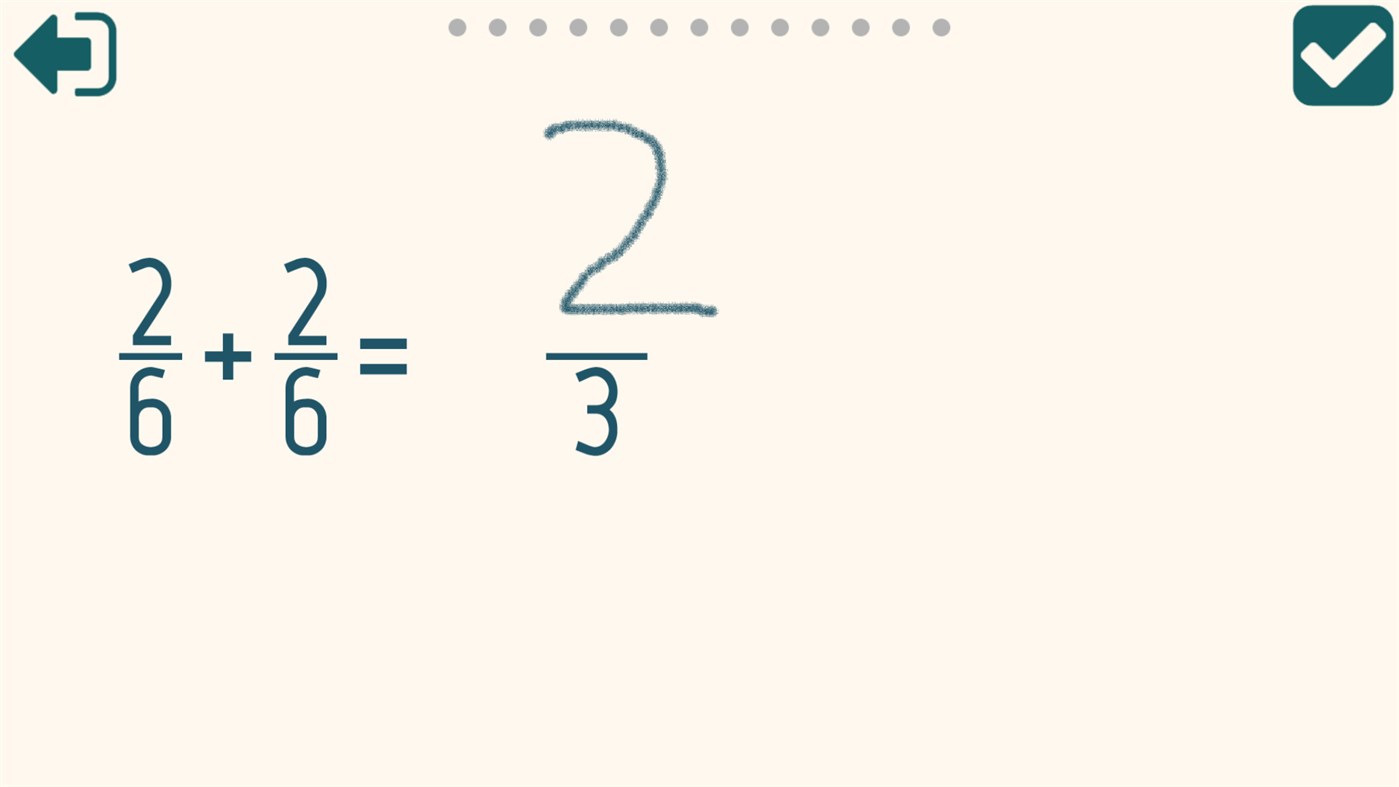 #7. Add and subtract fractions - 5th grade math skills (Windows) โดย: Sergey Malugin