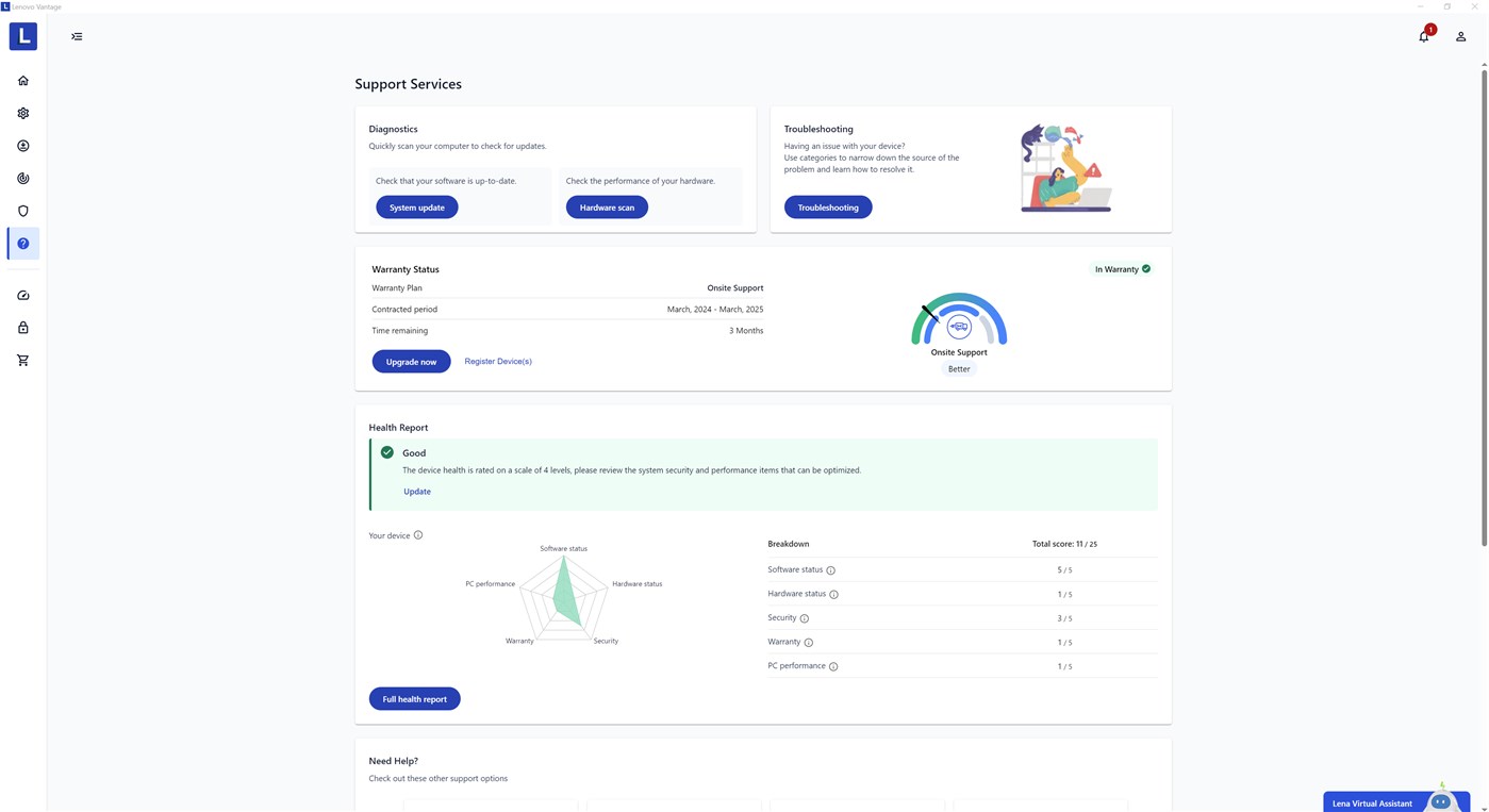#4. Lenovo Vantage (Windows) 来自: LENOVO INC.