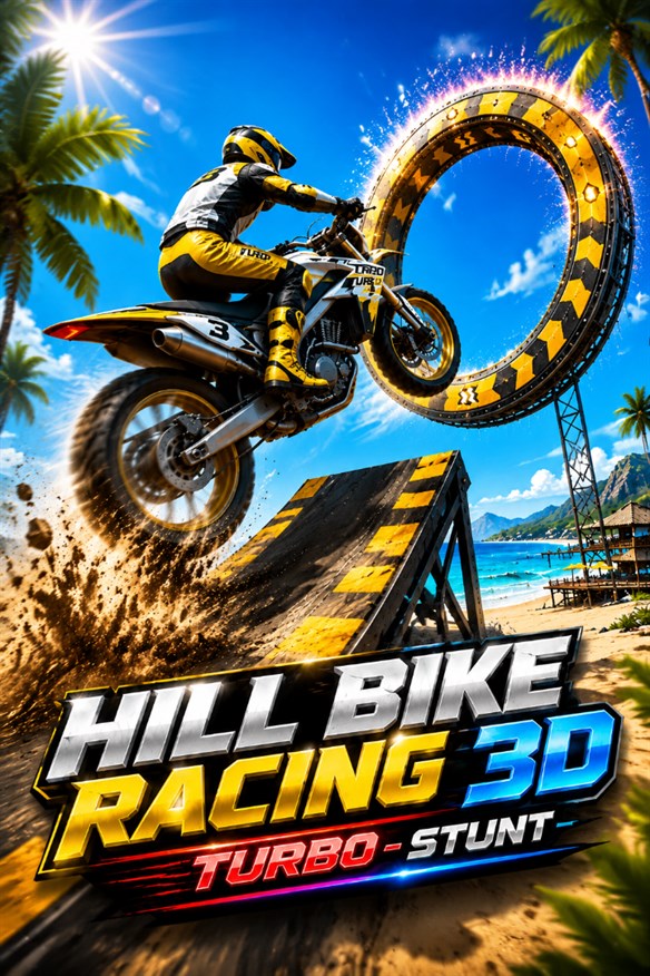 Hill Bike Racing 3D – Turbo Stunt Xbox Series X|S and Xbox One cover art