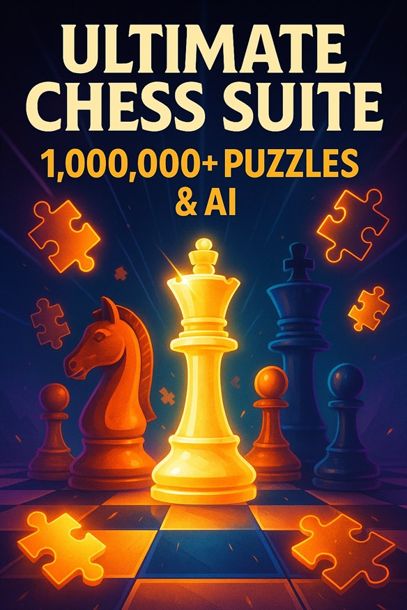 Ultimate Chess Suite : 1M Puzzles & AI Xbox Series X|S and Xbox One cover art