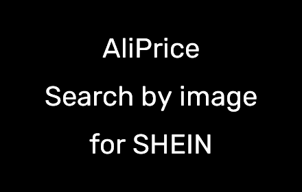 AliPrice Search by image for Shein small promo image