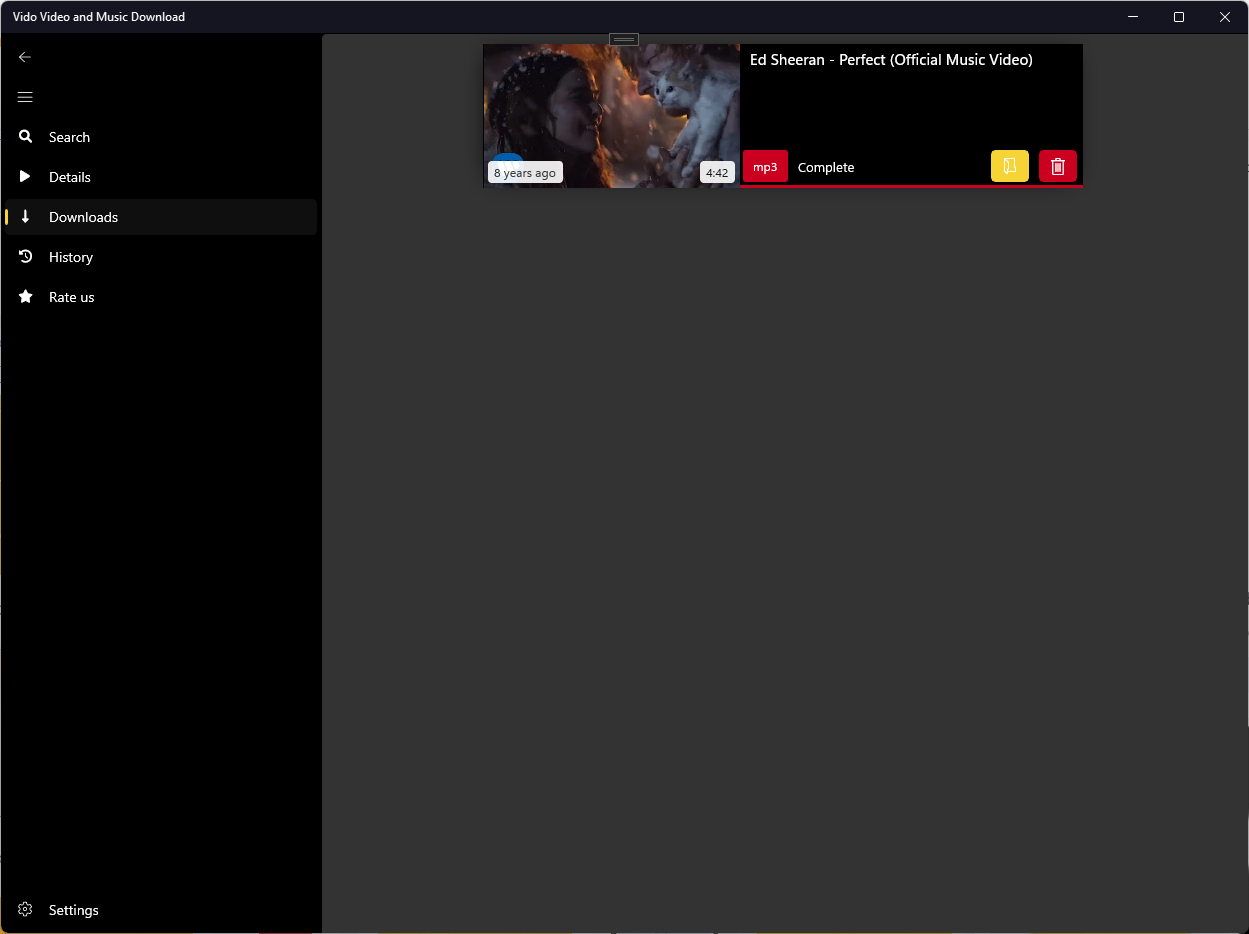 SnapYT Video and MP3 Music Downloader screenshot