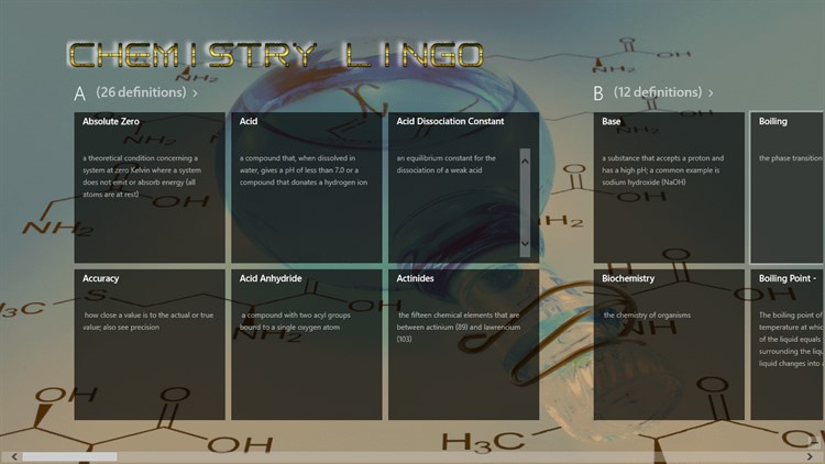 Chemistry Lingo - PC - (Windows)