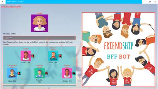 BFF Test - Best Friend Quiz screenshot 1