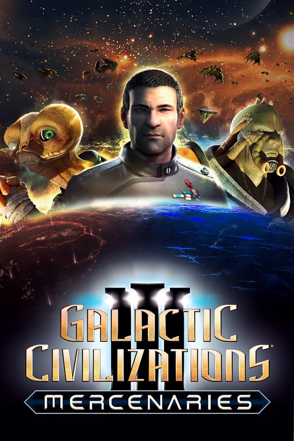 Galactic Civilizations III: Mercenaries Xbox Series X|S and Xbox One cover art