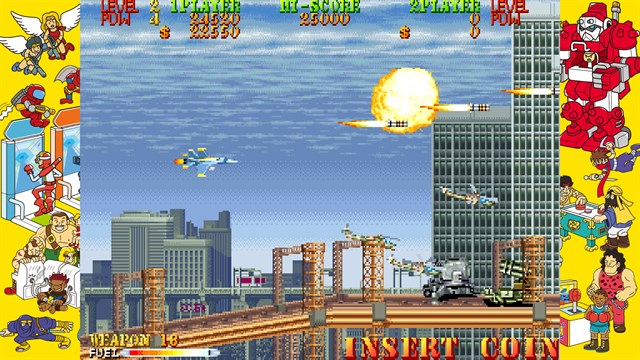 Capcom Arcade Stadium：CARRIER AIR WING screenshot 3