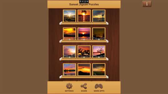 Sunset Jigsaw Puzzles screenshot 1