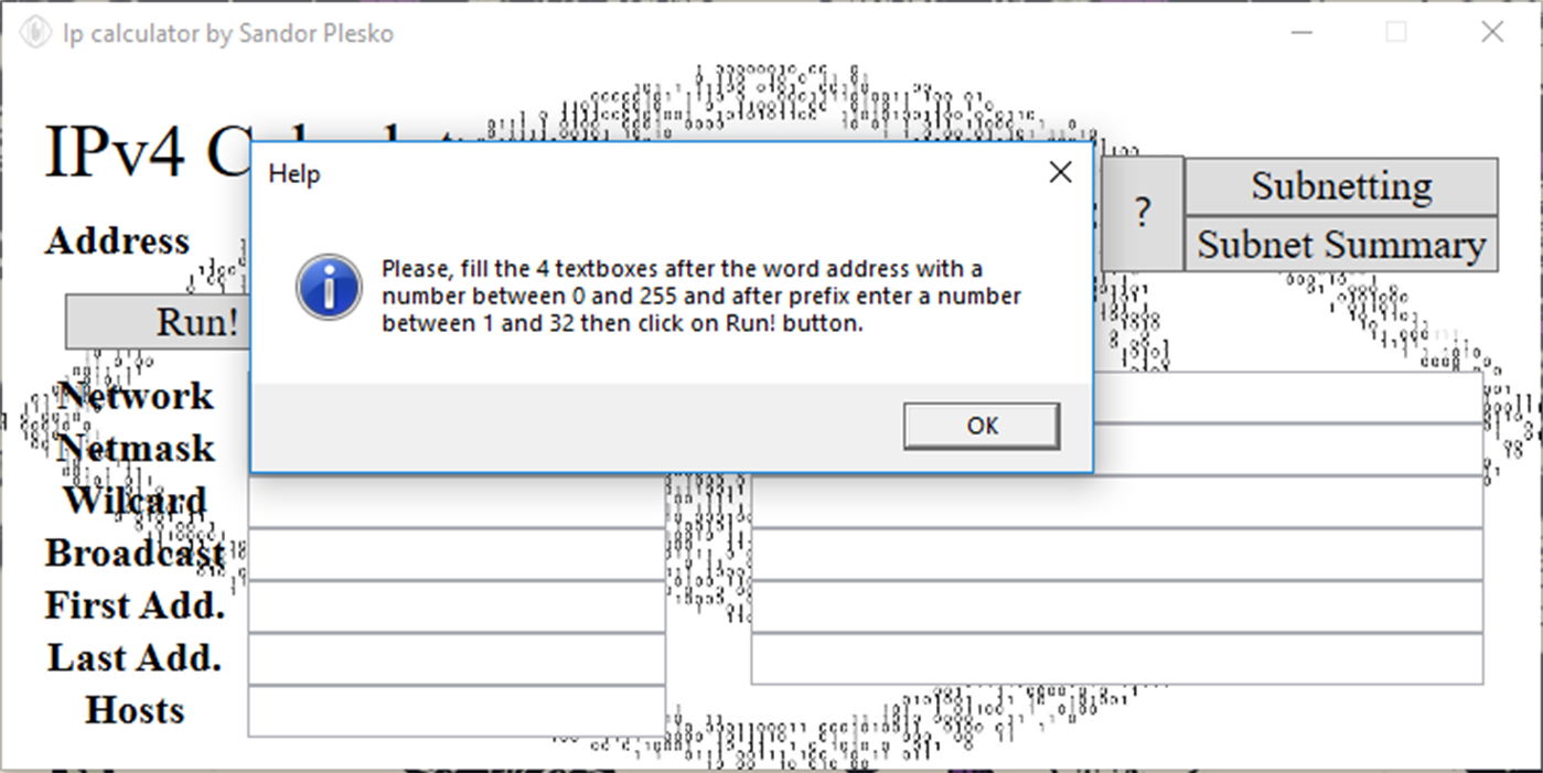 #4. IPv4Calc (Windows) Podle: Alekzender Plesko