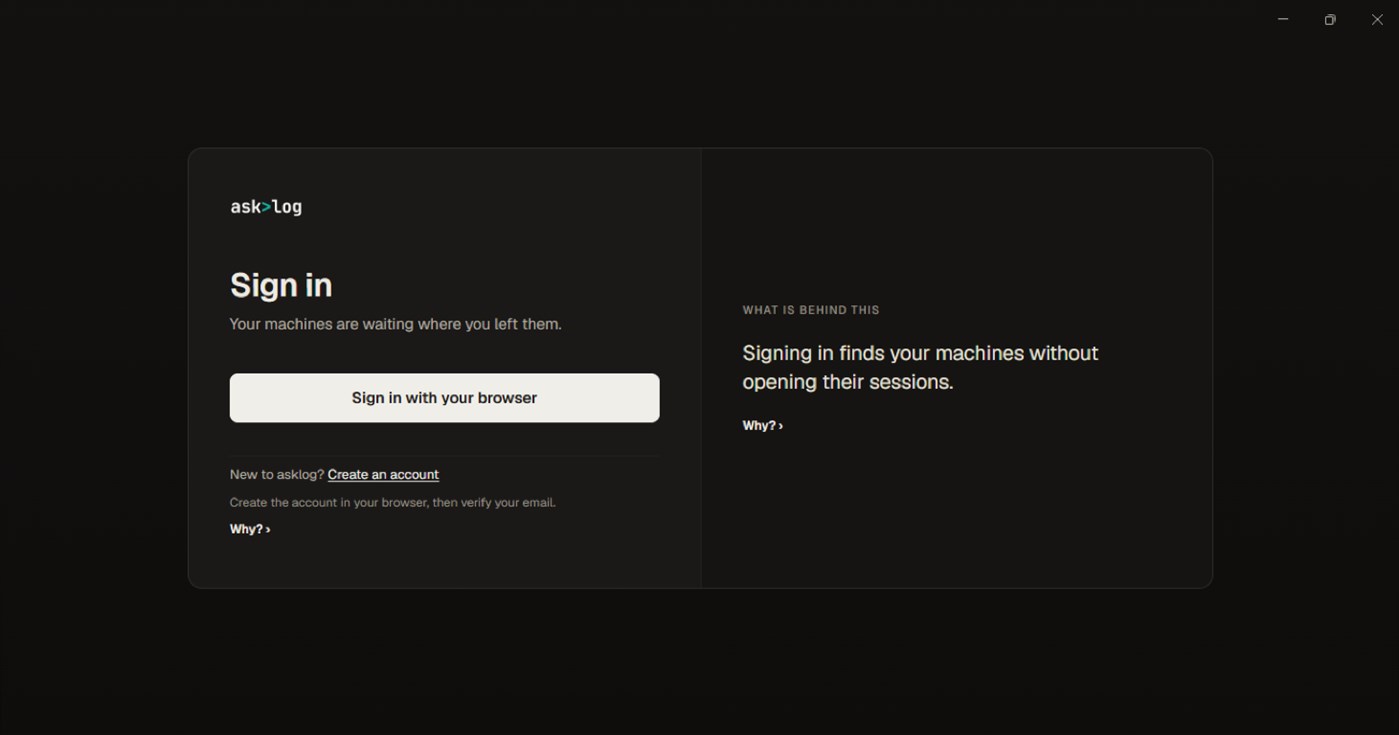 #1. asklog (Windows) بواسطة: Hira Mani