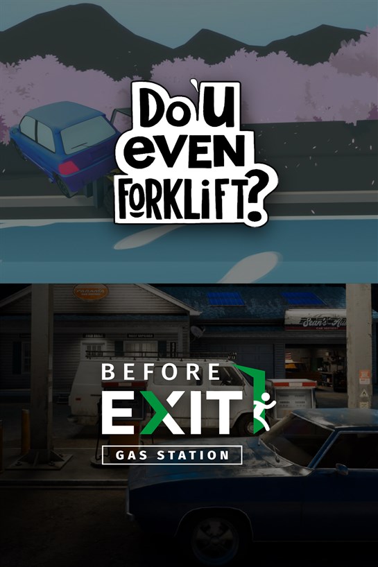 Okładka Do You even Forklift? + Before Exit: Gas Station bundle
