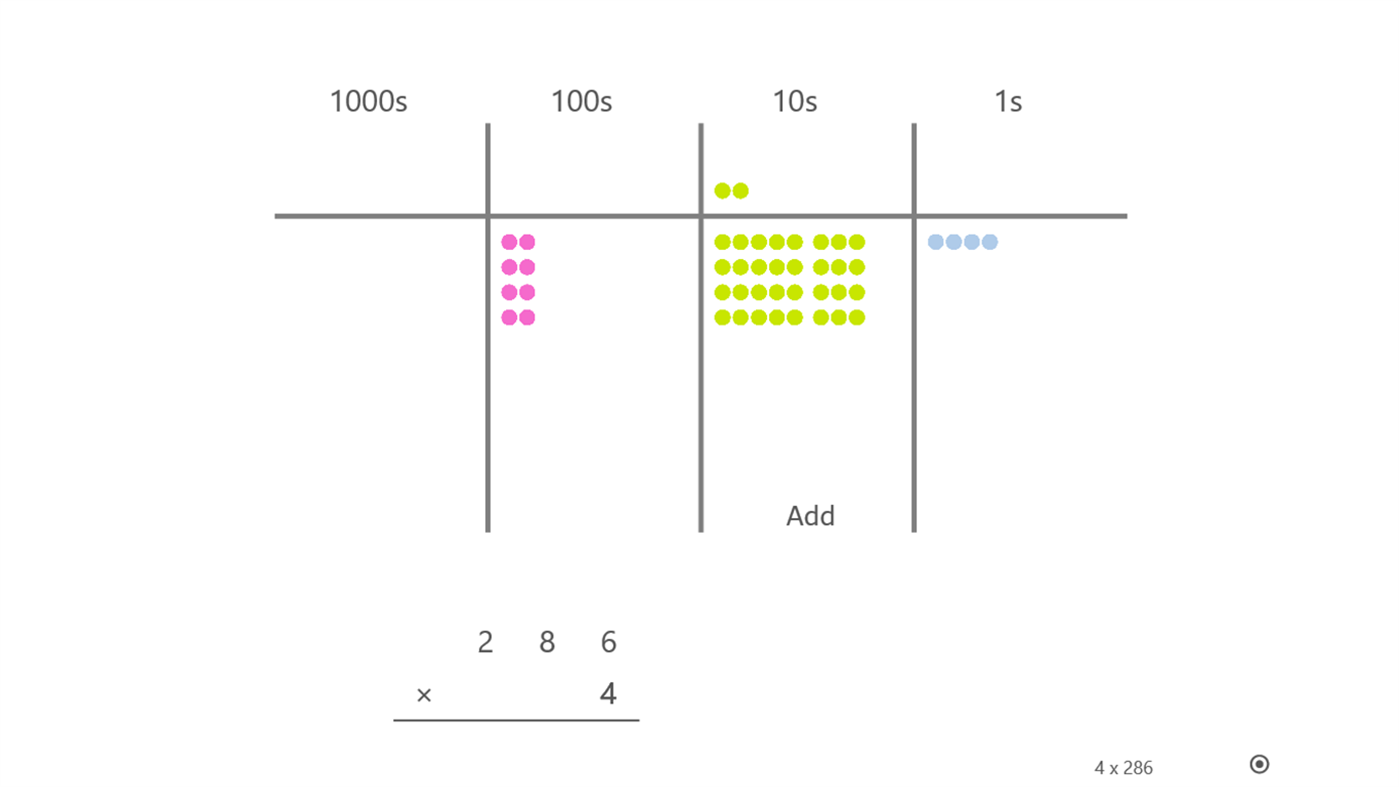 #3. Place Value Multiplication (Windows) Podle: iDevBooks