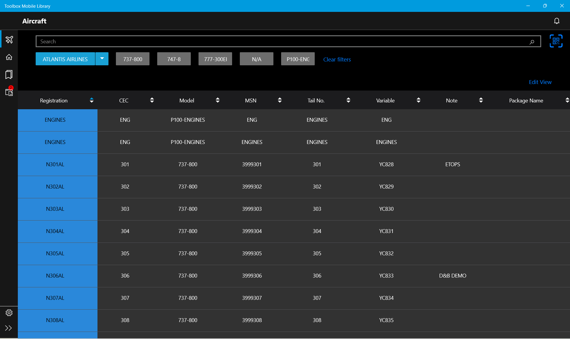 Toolbox Mobile Library screenshot