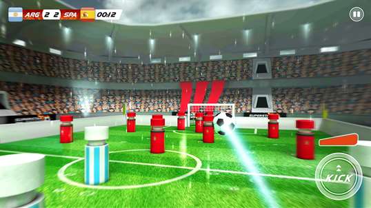 Superstar Pin Soccer screenshot 2