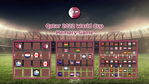 Qatar 2022 World Cup Memory Game — 1