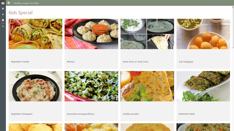 Healthy recipes for kids in Hindi - PC - (Windows)