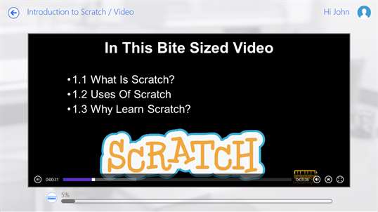 Learn Scratch Programming via Videos by GoLearningBus screenshot 5