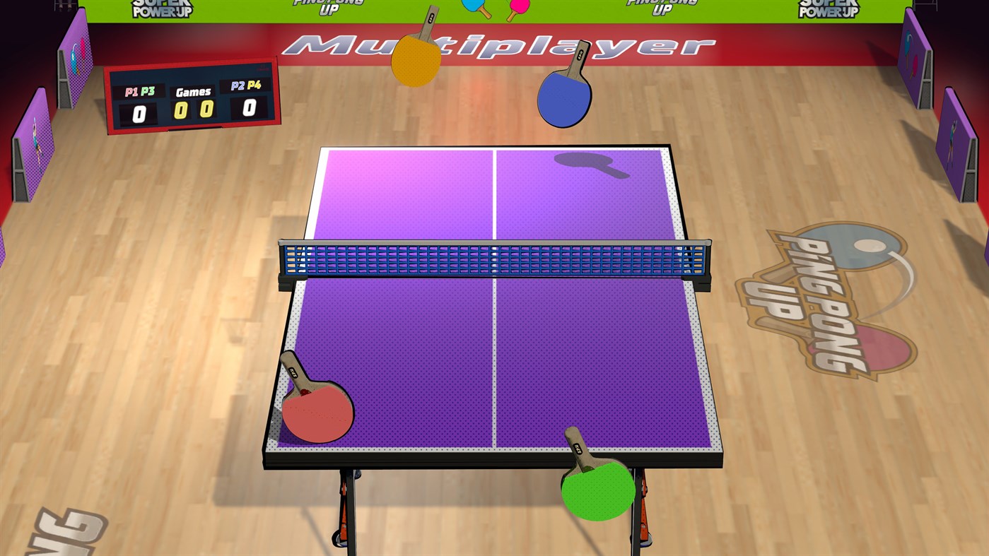 #2. Ping Pong Up (Windows) By: Super Power Up Games
