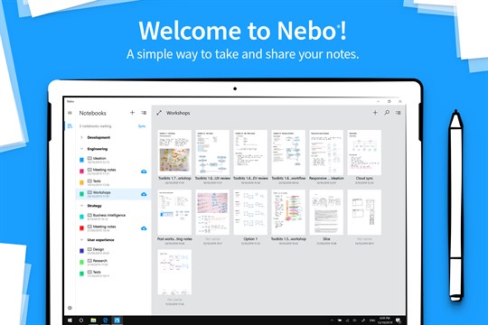 Nebo screenshot