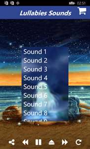 Lullabies Sounds-Relax and Sleep Using Sounds Therapy screenshot 4
