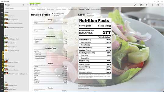 Food Cost Profiler screenshot 2