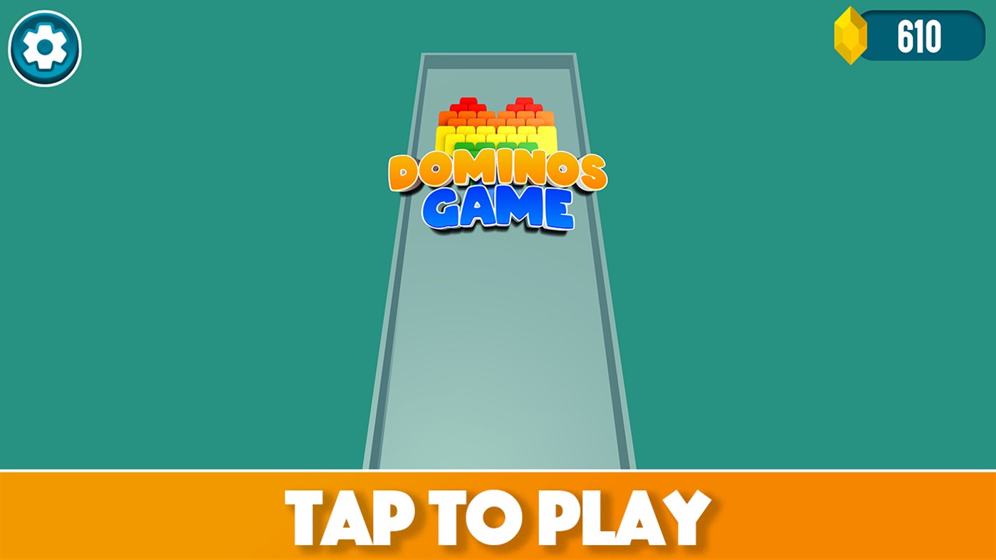 #1. Domino Game - Roll and Topple (Windows) 由: Margala Games