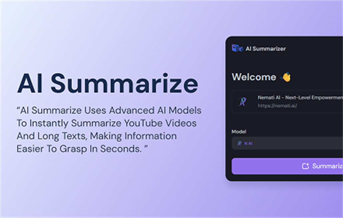 AI Summarizer: Fast and Easy Win for Any Document